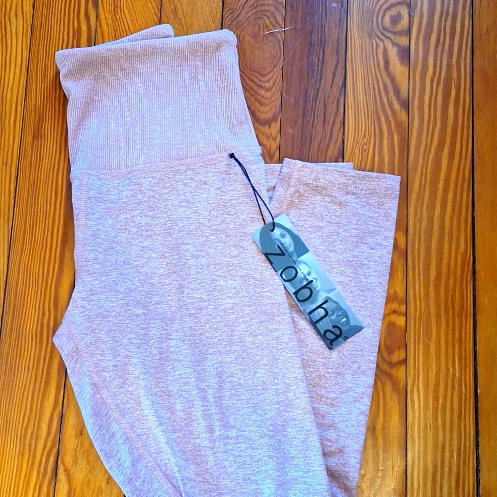 New with tags Zobha Small pink leggings